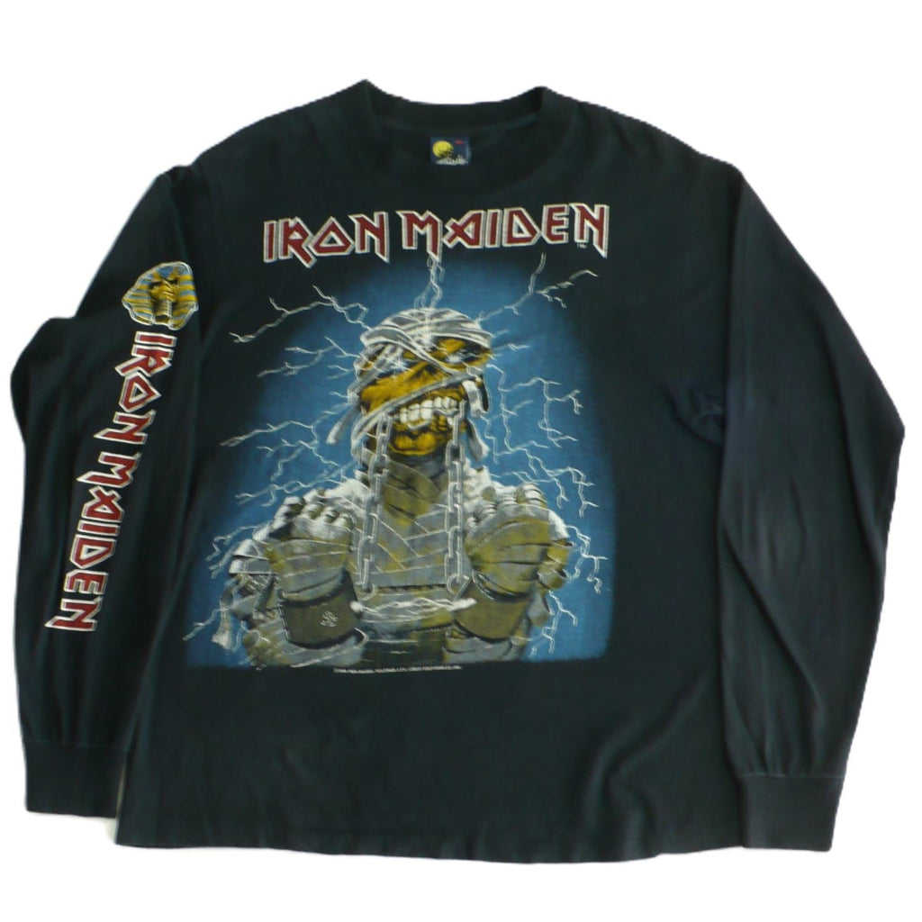 Iron Maiden World Slavery Tour Shirt, front.