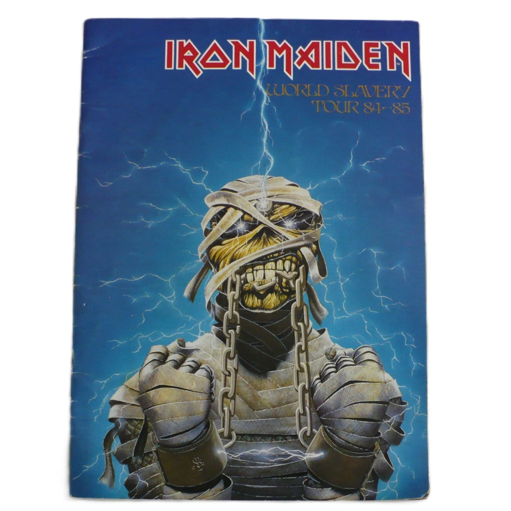 Iron Maiden World Slavery Tour program.