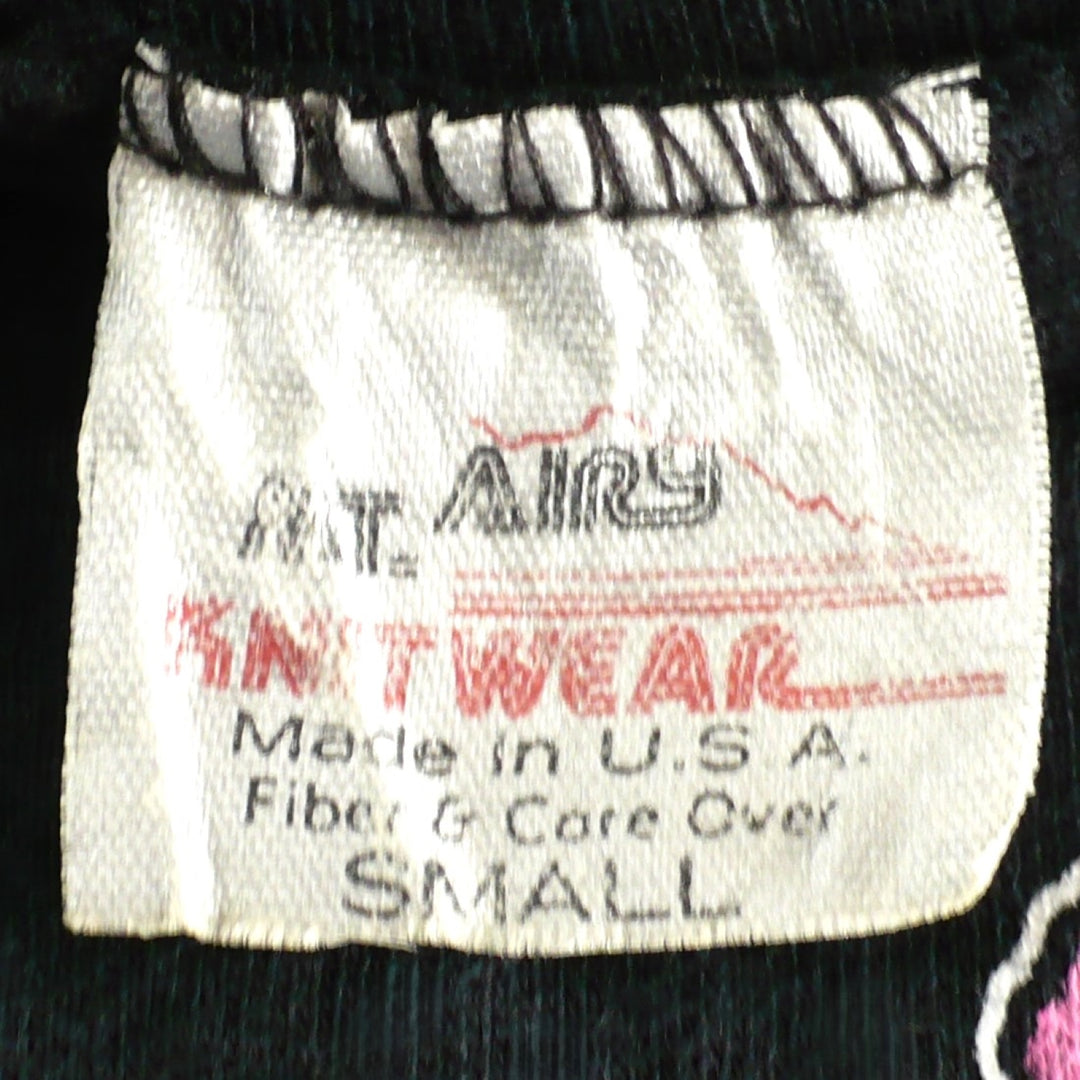 Small Vintage 1984/85 Twisted Sister Stay Hungry Tour T-Shirt  tag or label.