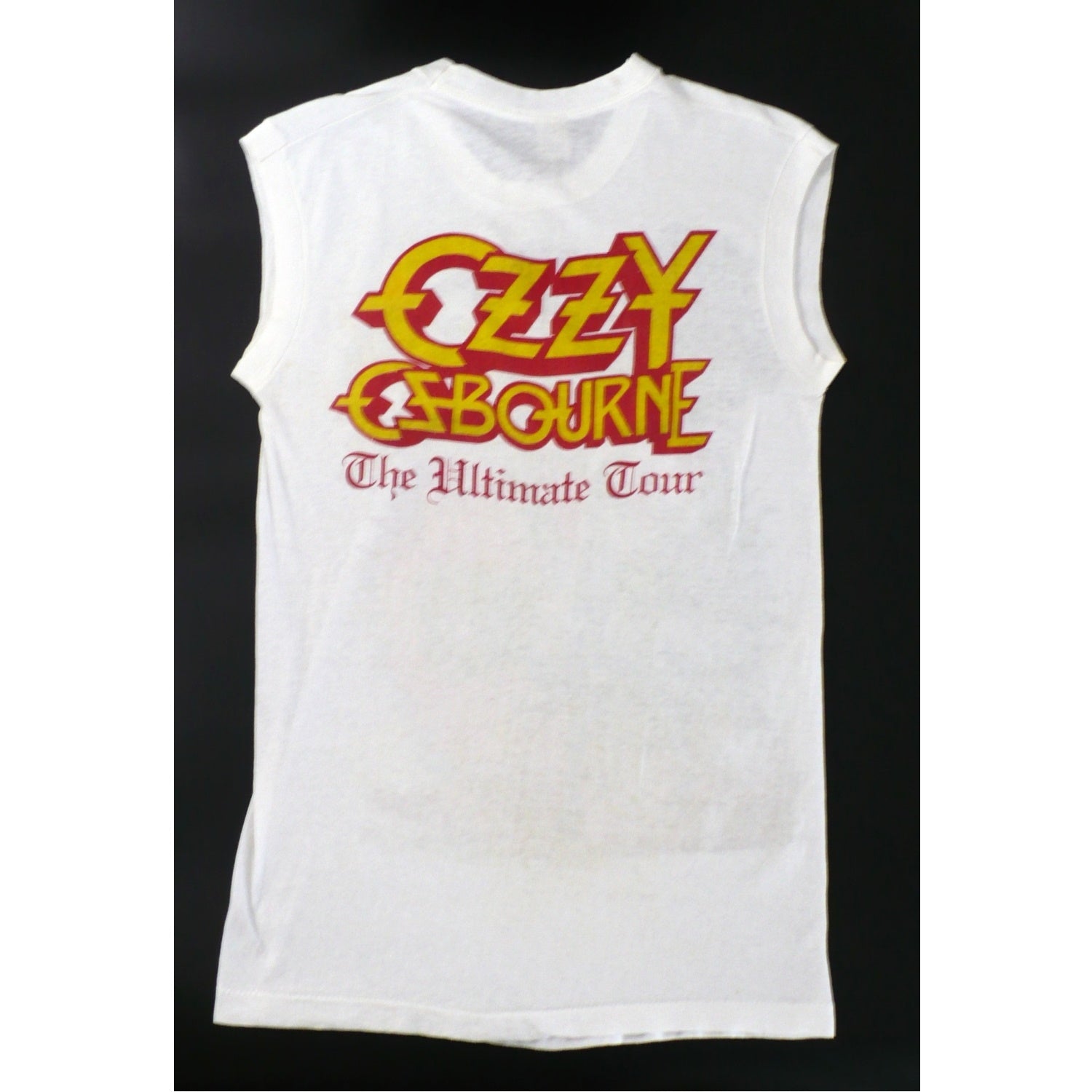 Ozzy Osbourne Ultimate Sin T-Shirt, Program & Ticket Stub 1986