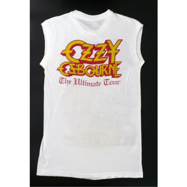 Ozzy Osbourne Ultimate Sin Tour Shirt, showing back side graphics.