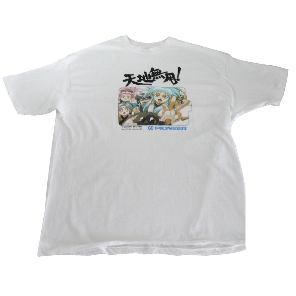 Vintage Licensed Tenchi Muyo! Pioneer Anime T-Shirt 1993 XL – Get