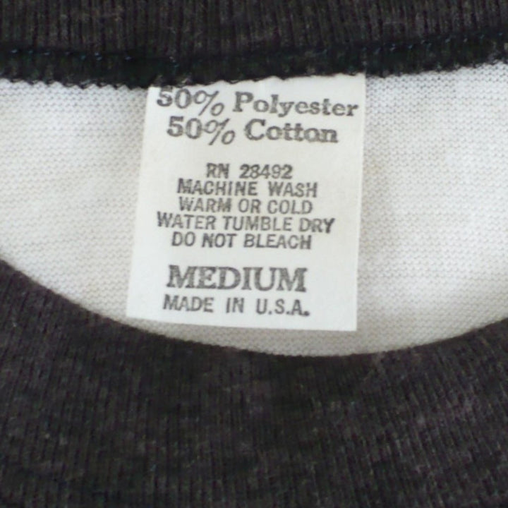 Iron Maiden Powerslave World Slavery Tour Shirt 1984/1985 label tag.