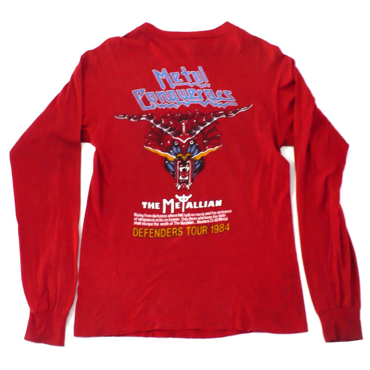Judas Priest Metal Conqueror Tour Shirt 1984 Defenders of the Faith.