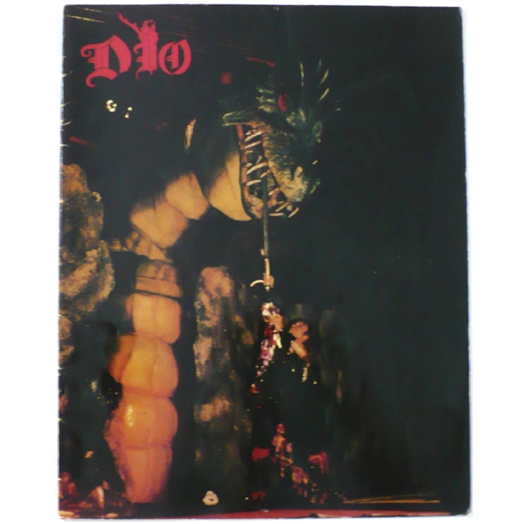 Dio 1986 World Tour Program Book.