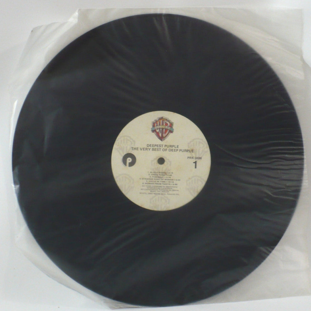 Deepest Purple : The Very Best of Deep Purple 1980 Vinyl Record.