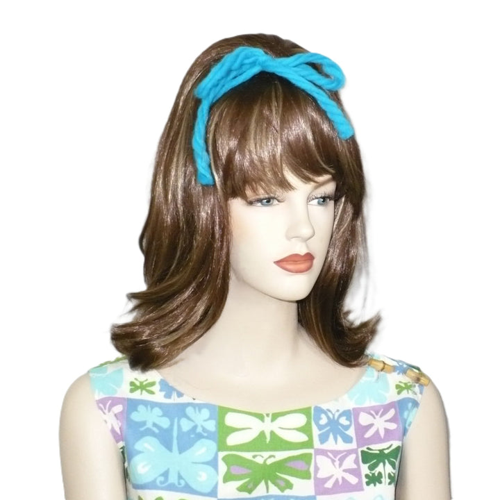 1970s Yarn Headbands, Ten Color Wardrobe