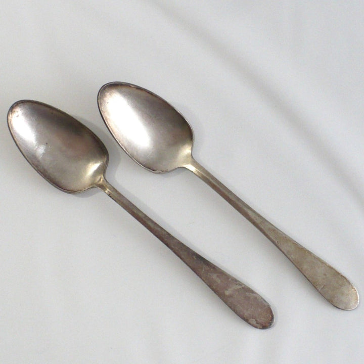 1946-50s Pan Am Flatware PAA ATL Spoons Vintage Airline Catering Cutlery