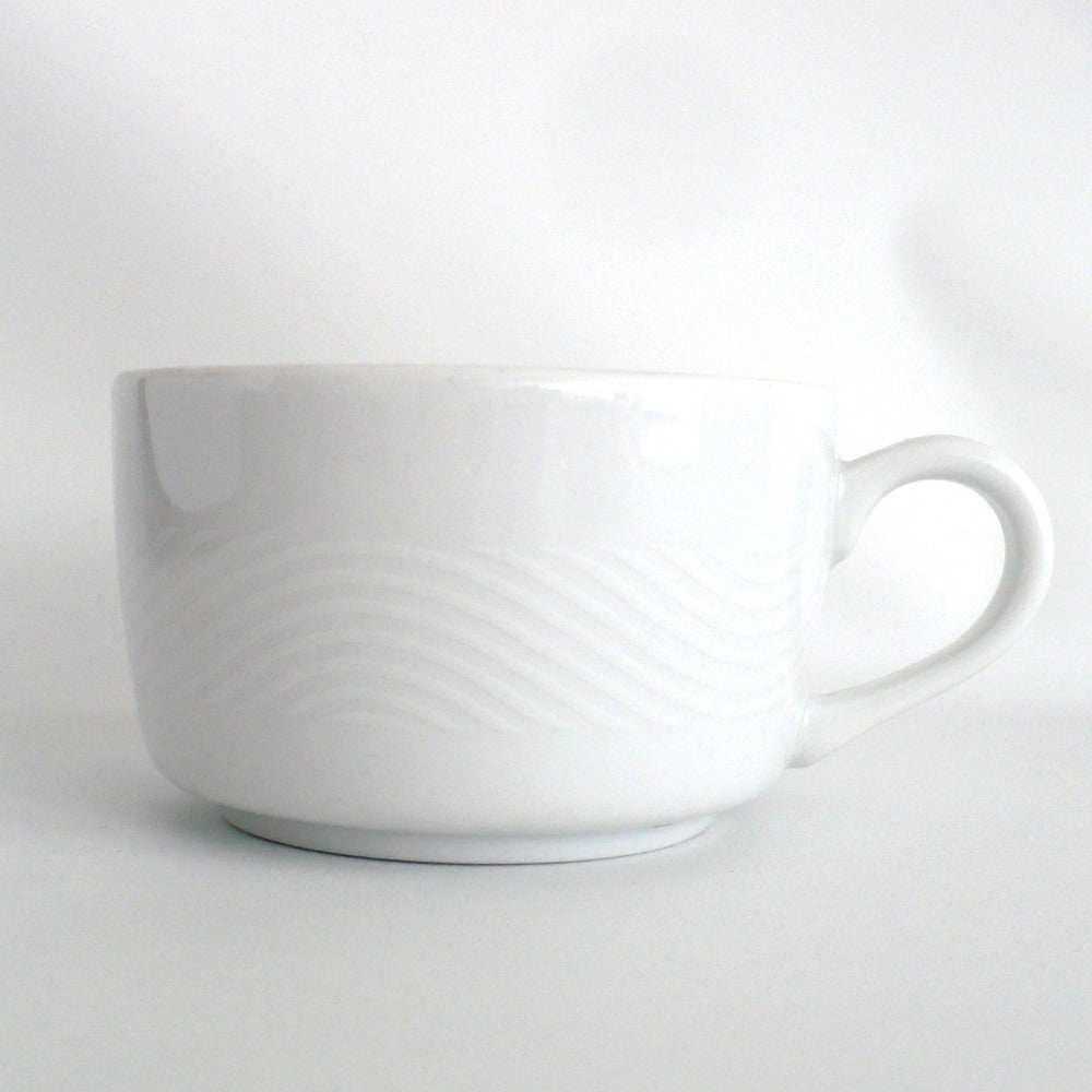 Pan Am Wave Flat Coffe Cup Bauscher Weiden Airline China.