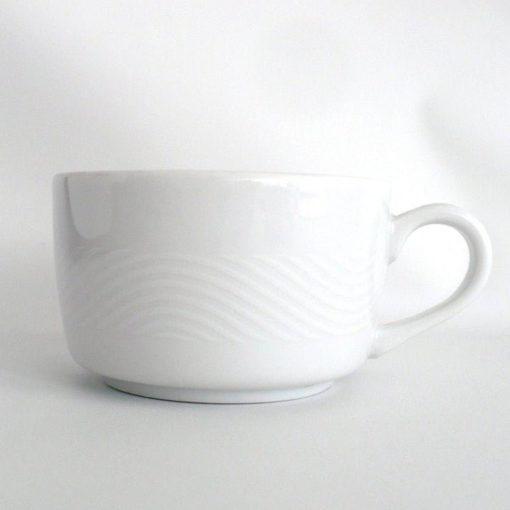 Pan Am Wave Flat Coffe Cup Bauscher Weiden Airline China.