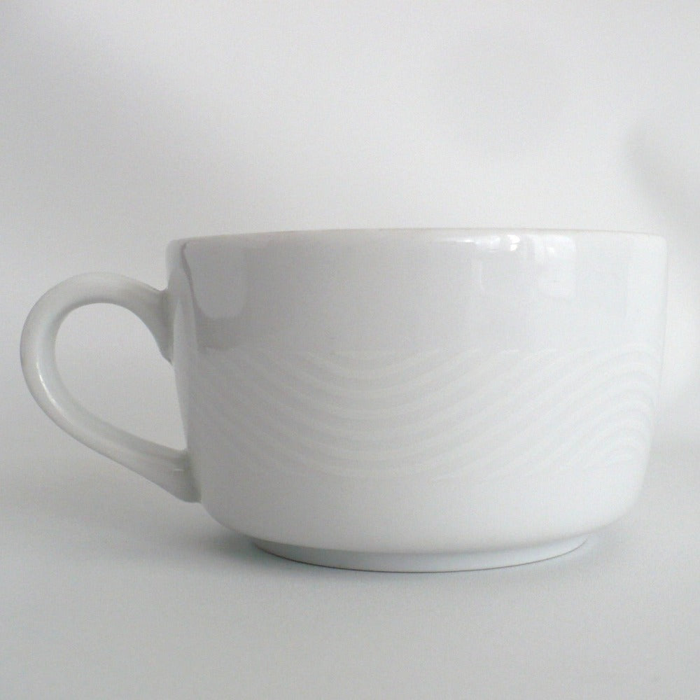Pan Am Wave Flat Coffe Cup Bauscher Weiden Airline China.