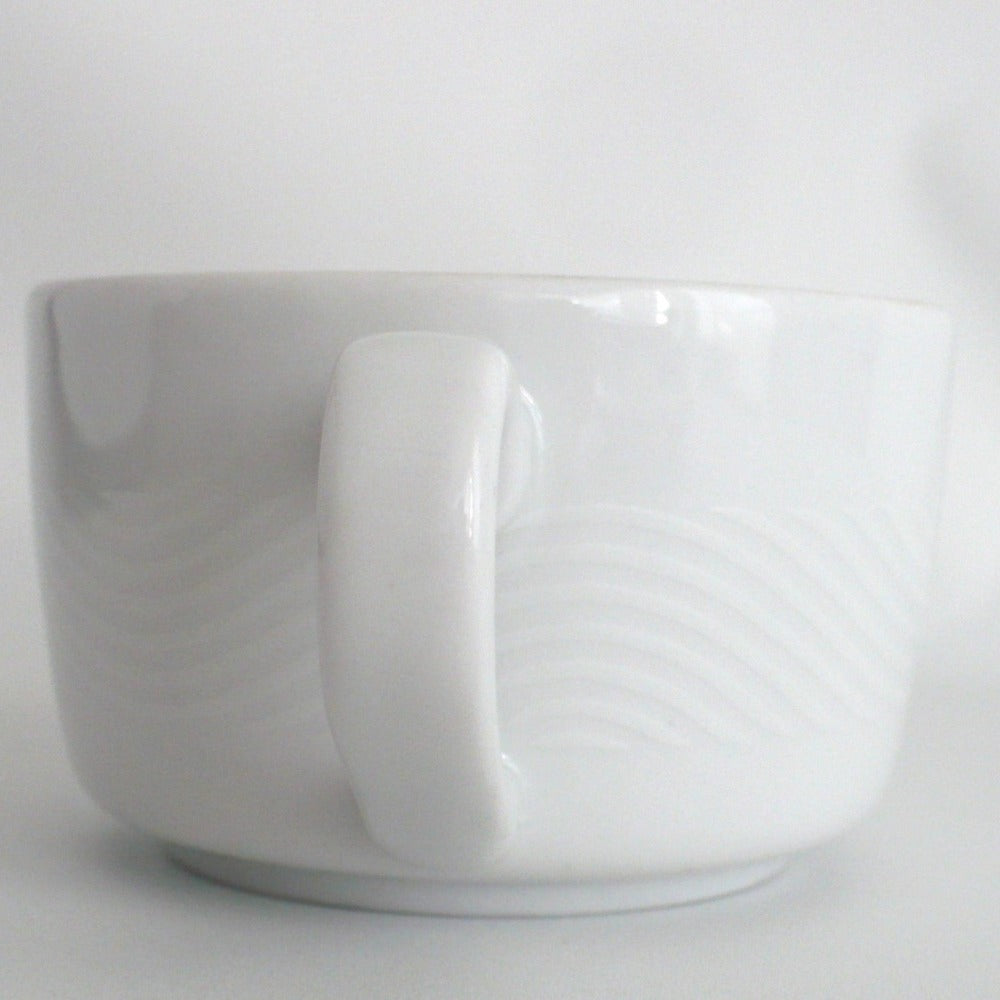 Pan Am Wave Flat Coffe Cup Bauscher Weiden Airline China.