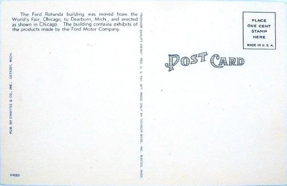 Postcard. 
