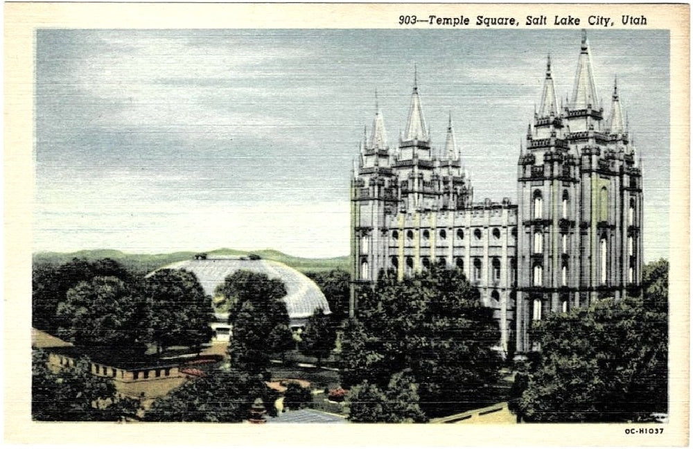 Vintage Utah Postcards - National Parks, Canyons & Western Views