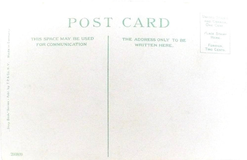 Back of postcard.