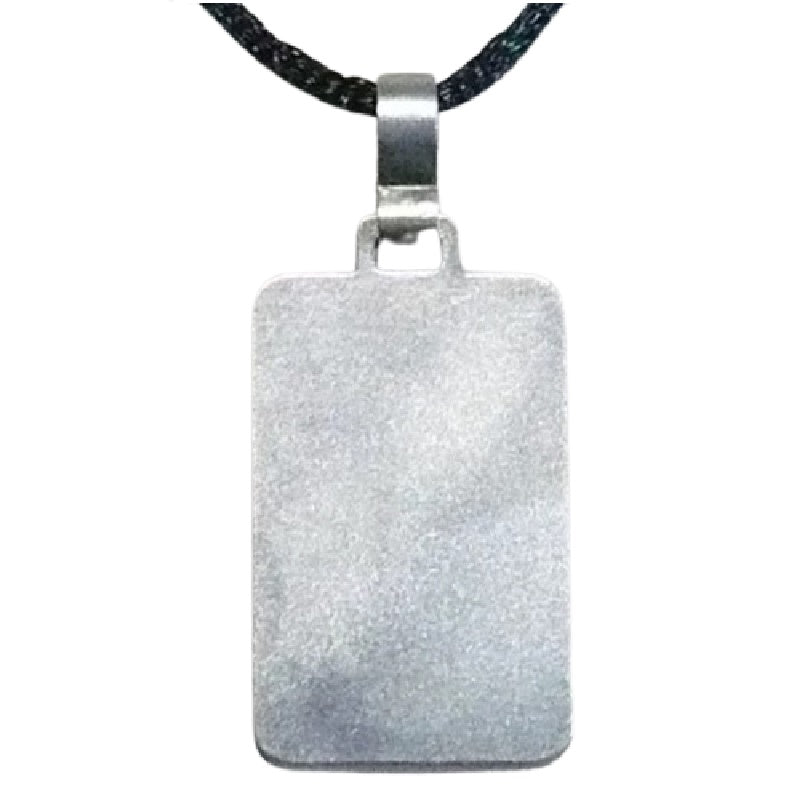 900 silver dog tag pendant,Industria Argentina.
