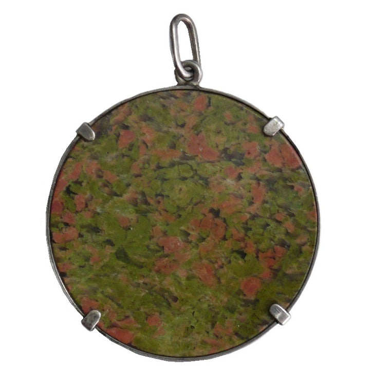 Unakite pendant.
