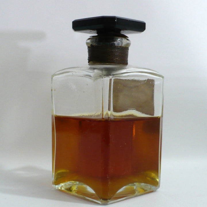 1950s Vintage Scandal Extrait de Lanvin Paris France Perfume Bottle Corded Stopper