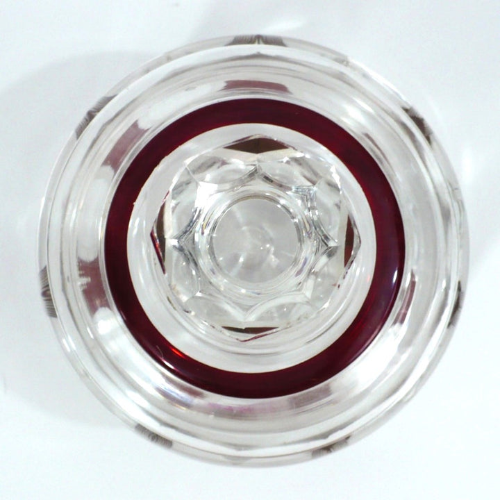 1930s Red Palda Vanity Powder Box.