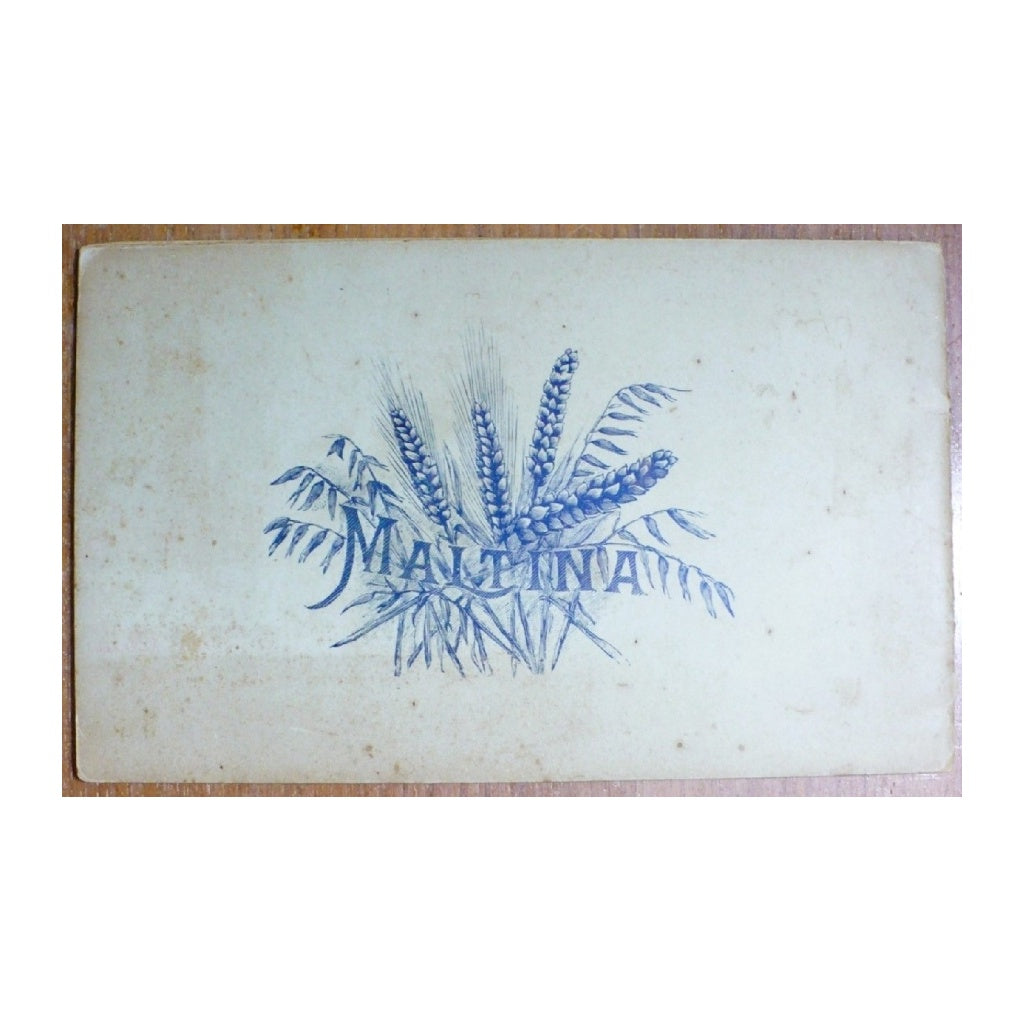 1890s Maltina Ilustraciones Advertising Pamphlet, European Sites, Spanish.