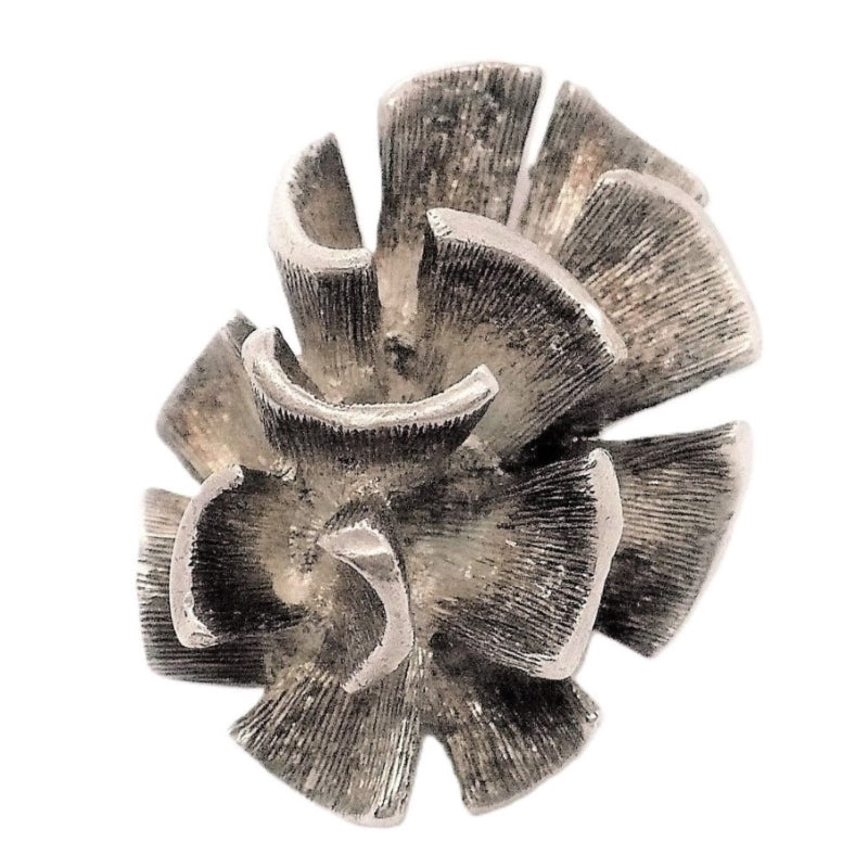 1960s Vintage Brutalist Ring: Industria Argentina.
