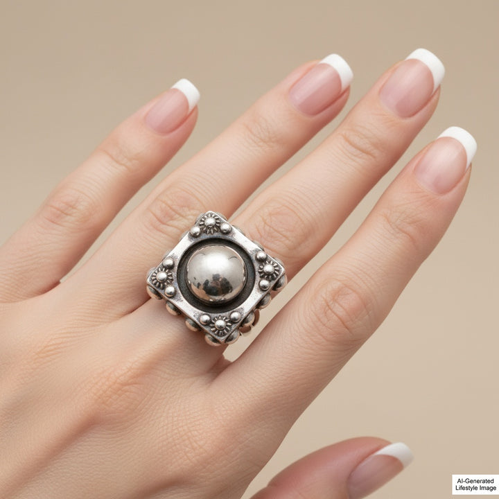 Sz 8.5 Adj. Bohemian Rhapsody Ring