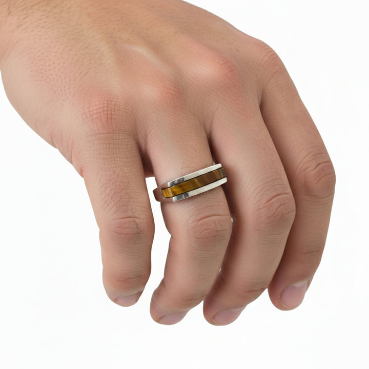 Sz 6.25 Eye of The Tiger Ring