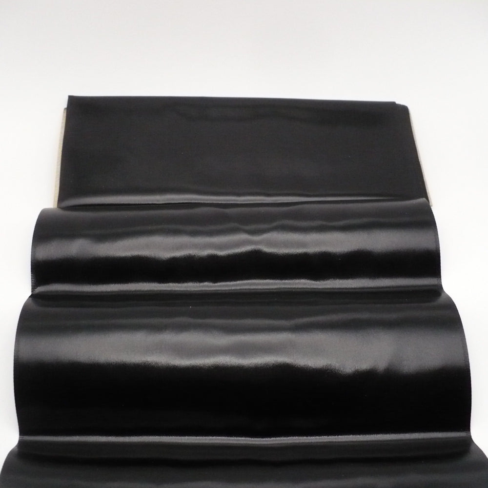 Victorian Calendered Mourning Ribbon.