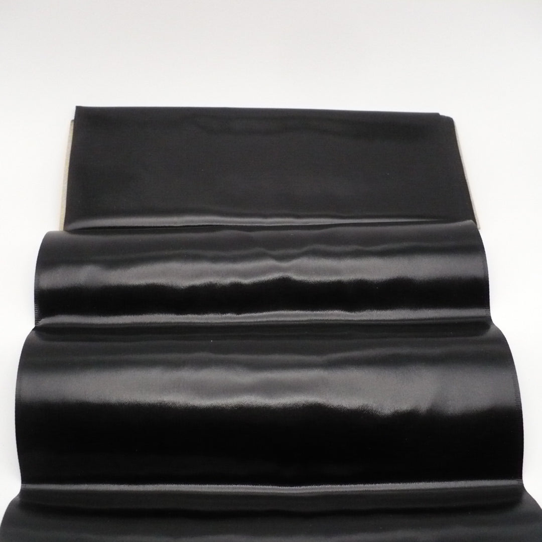 Victorian Calendered Mourning Ribbon.