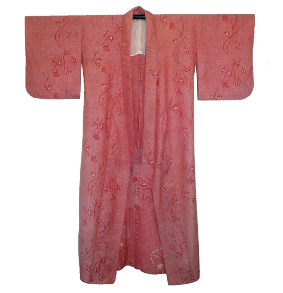 Vintage Chinese Zha-Ran Winter Kimono.