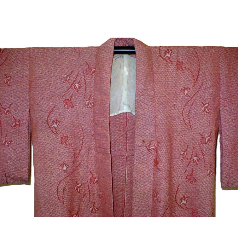 Vintage Chinese Zha-Ran Winter Kimono.