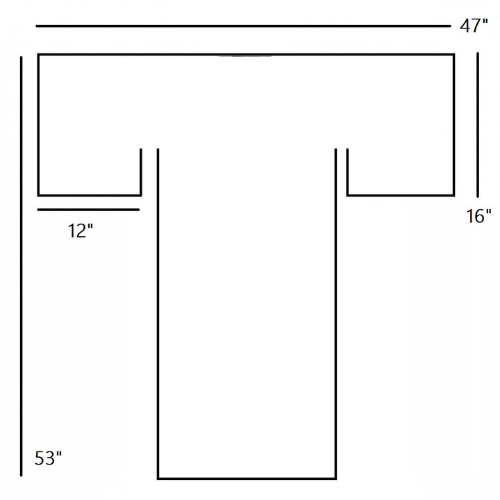 Kimono measurement graphic.
