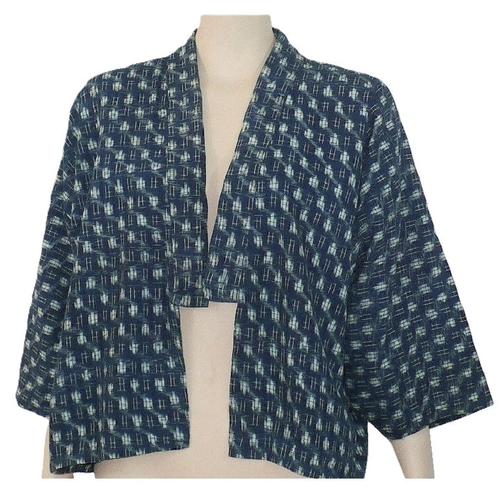 1960s Vintage Shibori Haori Jacket.