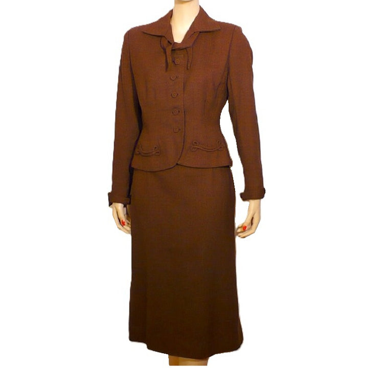 1933-.35 Vintage Nat'l Recovery Board Skirt Suit.