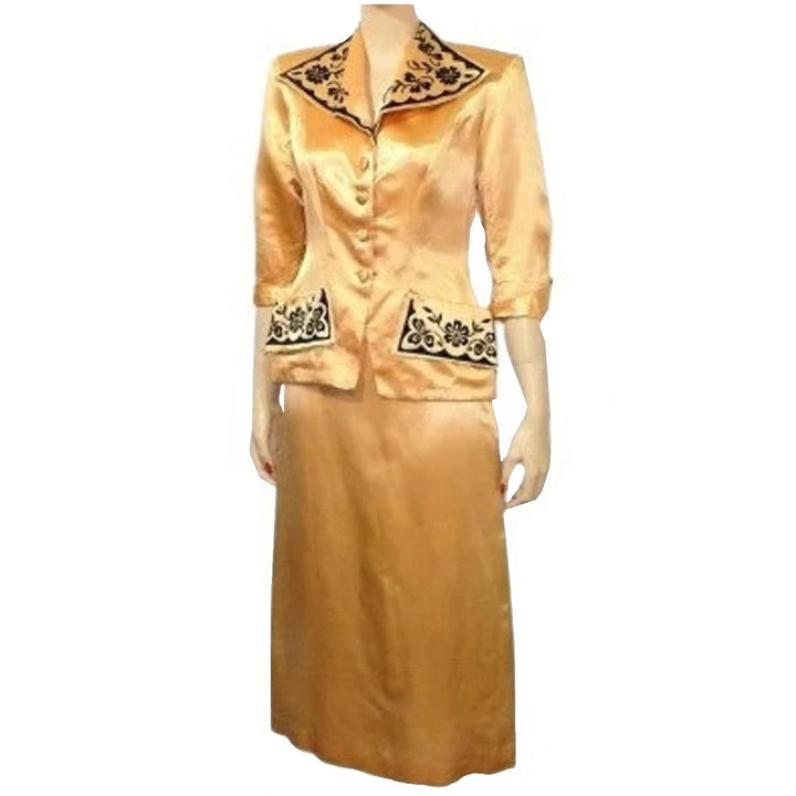 Vintage skirt suit.