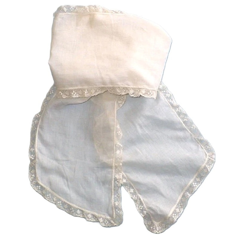 Victorian Ruffled Scarf or Lappet.