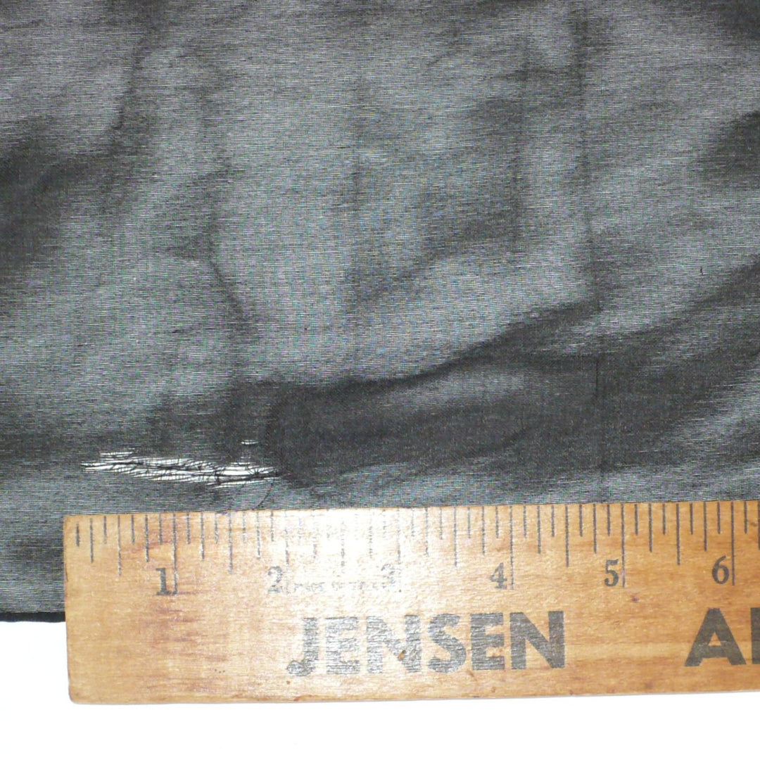 1870 Victorian Silk Mourning Veil Scarf