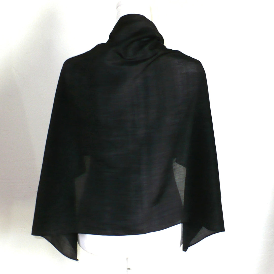 Victorian mourning scarf.