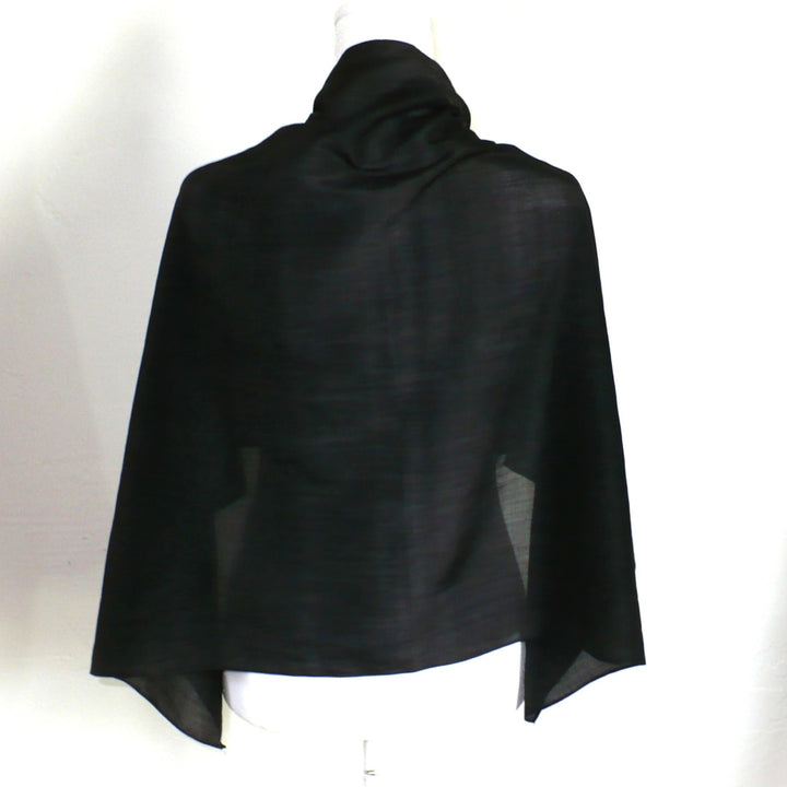 Victorian mourning scarf.