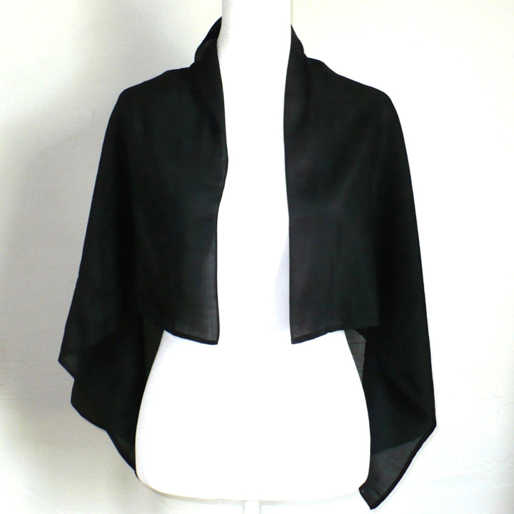 Victorian mourning scarf.