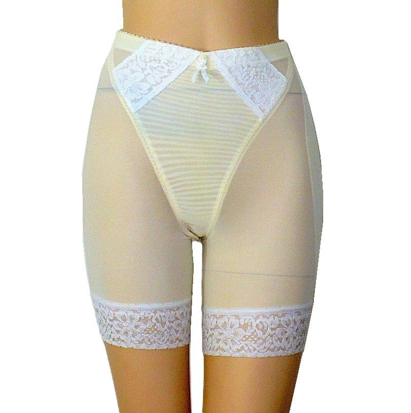 1980s Vintage Olga Long Leg Panty Girdle.