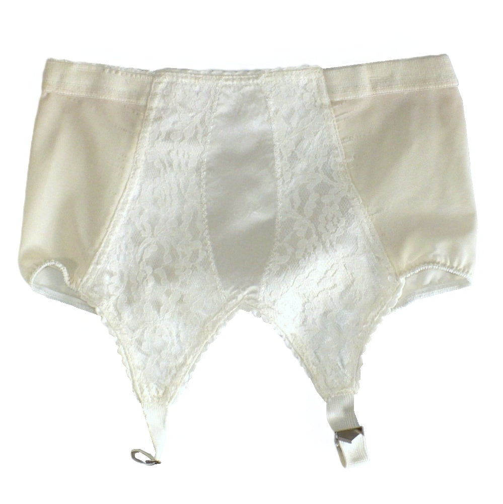 1950s Vintage White Lace Waist-nipping Garter Belt Girdle X-Small Get Lucky Vintage 1950s Vintage White Lace Waist-nipping Garter Belt Girdle X-Small Get Lucky Vintage