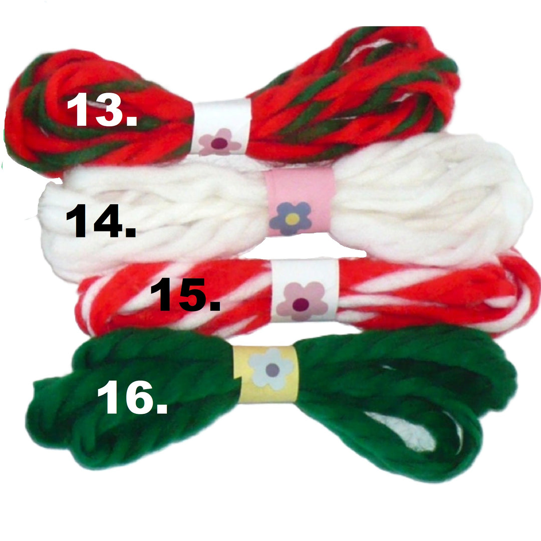 1970s Yarn Headbands Hair Ties.