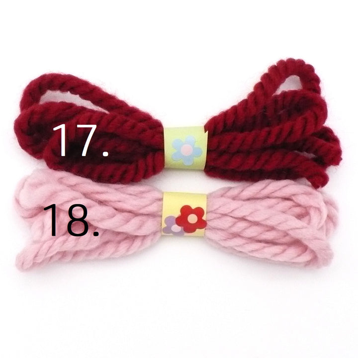 1970s Yarn Headbands Hair Ties.