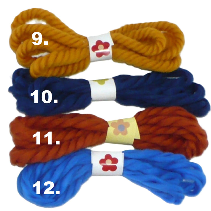 1970s Yarn Headbands Hair Ties.