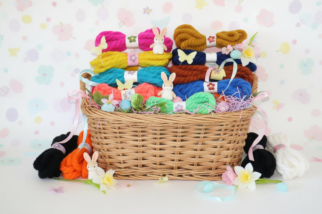 1970s Yarn Headbands Hair Ties