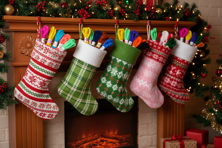 1970s Yarn Headbands Hair Ties