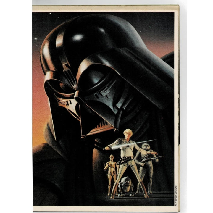 Starlog Magazine 17,  1978, view of full page starwars poster.