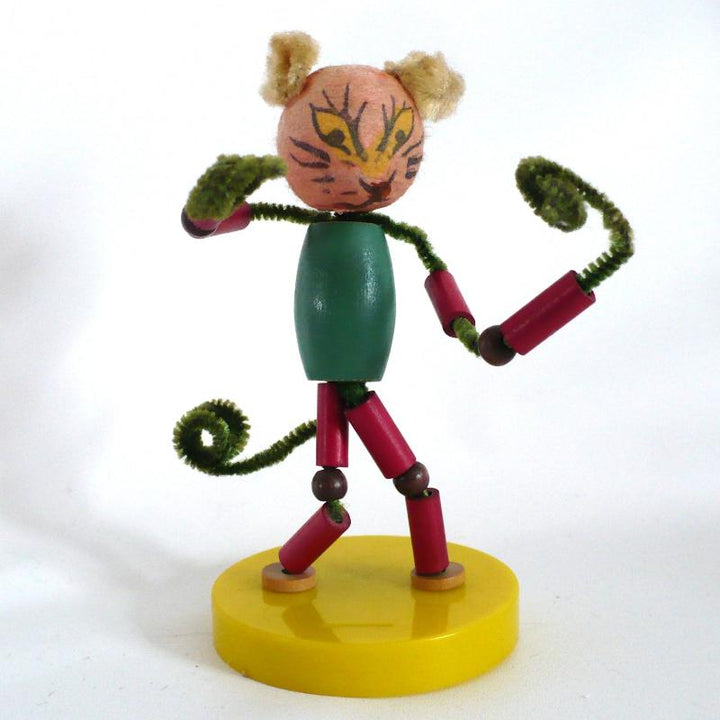 Pipe cleaner doll.