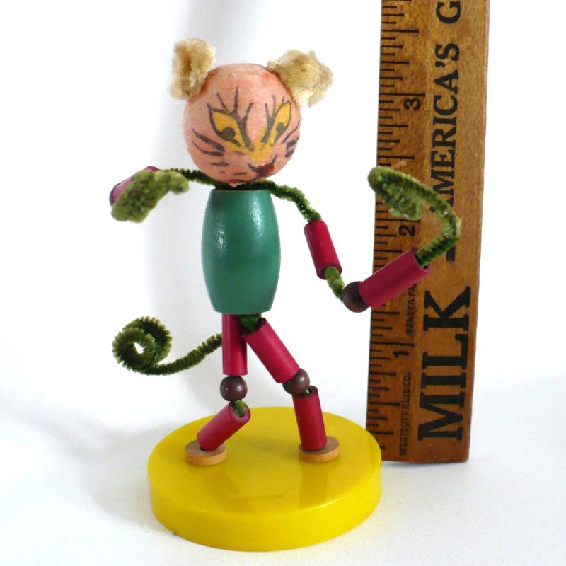 Pipe cleaner doll.
